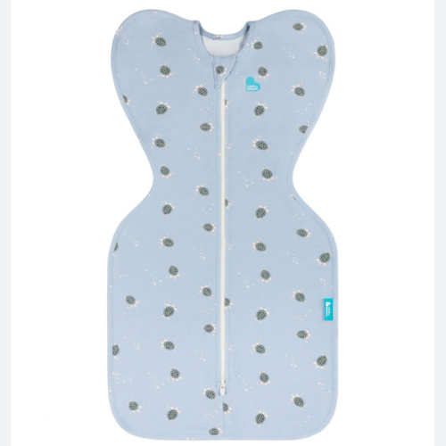 Swaddle Up™ 1.0 TOG Cotton Mist Blue Turtally