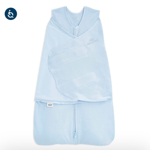 Chambray Organic Cotton Swaddle | HALO