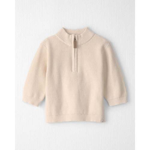 Baby Organic Cotton Quarter-Zip Pullover - Little Planet | Carter's