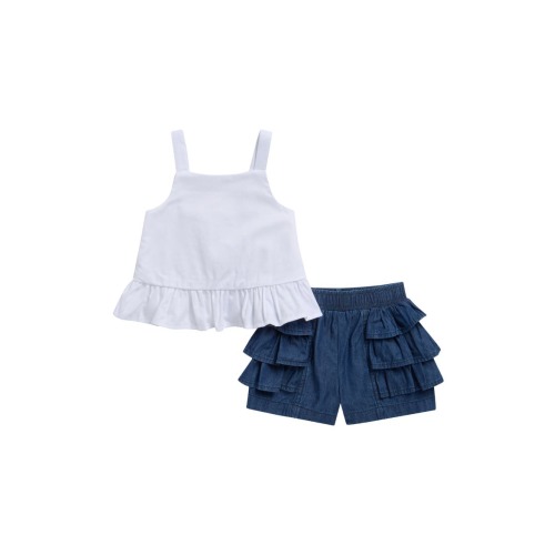 Ruffle Tank & Shorts Set