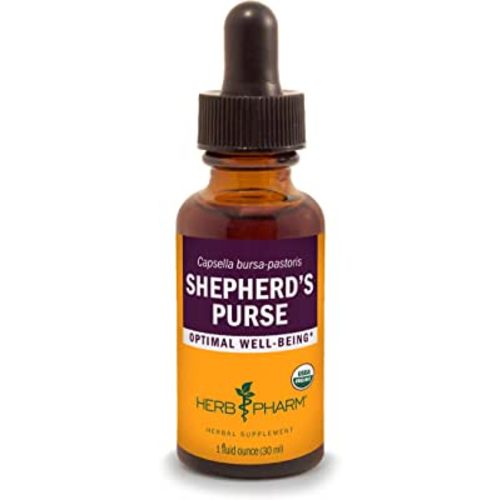 Herb Pharm Certified Organic Shepherd's Purse Liquid Extract, 1 Oz