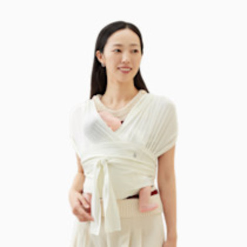 Konny Baby Wrap Carrier Flex Airmesh - Cream, M-4 Xl