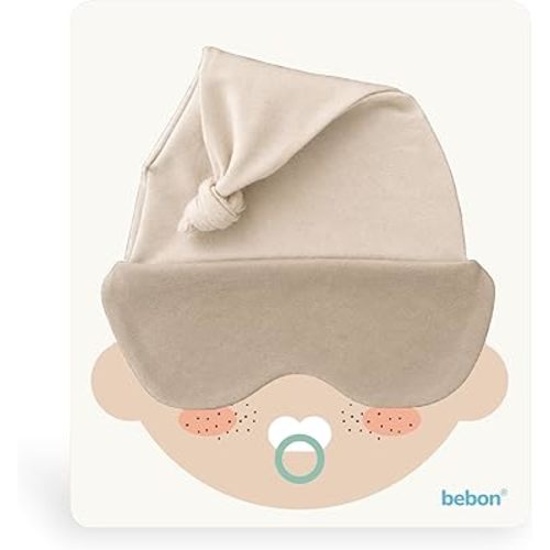 Baby Sleep Mask & Soft Eye Shade – Newborn, Sun Hat & Beanie – Travel & Baby Gifts