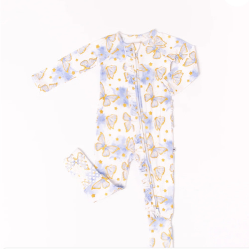 Peachy Power Convertible Ruffle Romper