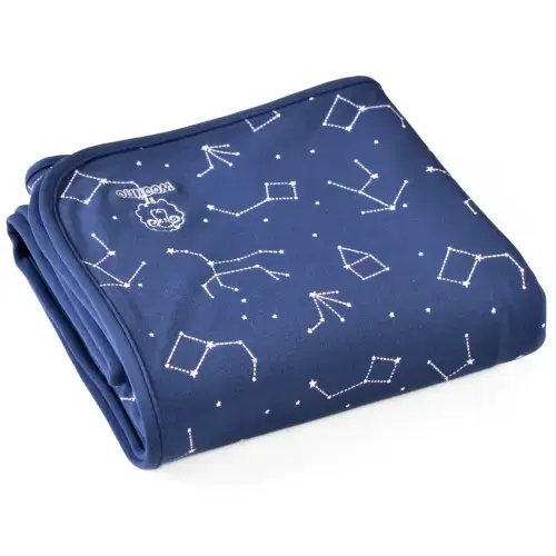 4 Season® Stroller Merino Wool & Organic Cotton Baby Blanket, 40" x 31.5", Night Sky™