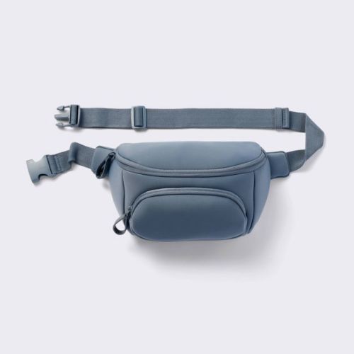 Faux Neoprene Diaper Sling - Blue - Cloud Island™