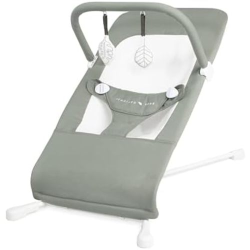 Baby Delight Highland Organic Baby Bouncer, Organic Sage