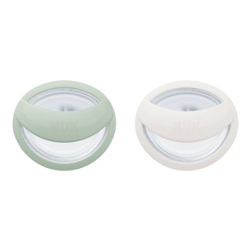 NUK for Nature Simply Mom-Like Pacifier 0-6m - Neutral - 2ct: Silicone, Soft Nipple, BPA-Free