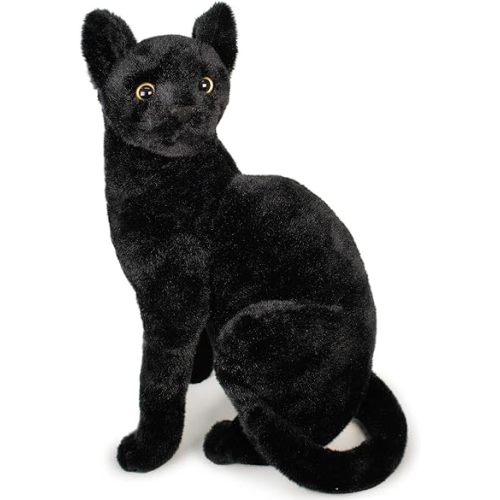 Boone The Black Cat - 13 Inch Stuffed Animal Plush