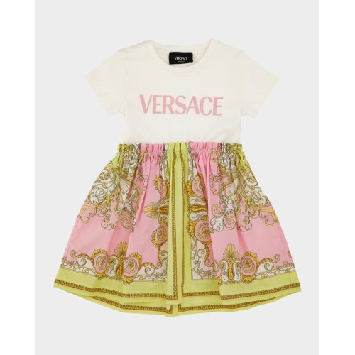 Girl's Barocco T-Shirt Dress, Size 12M-4