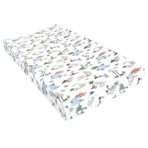 Hudson Baby Infant Boy Changing Pad Cover, Dinosaur Adventures, One Size