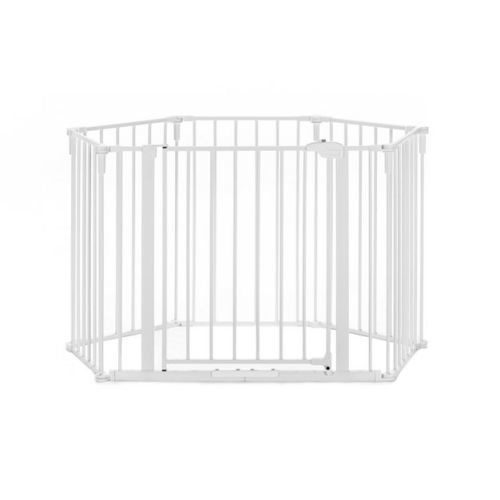Regalo 130" 6 Panel Super Wide 2-in-1 Configurable Metal Safety Gate