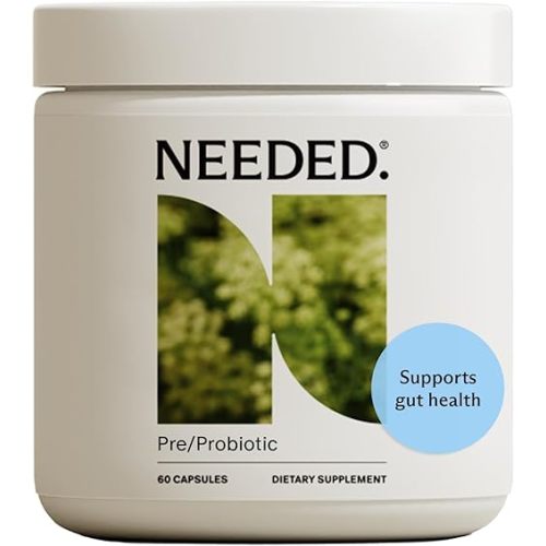Needed. Expertly-Formulated & Tested Prebiotic & Probiotic for Prenatal, Pregnancy, Breastfeeding, & Postpartum | Balance Mood, Boost Immunity, Healthy Microbiome for Mother & Baby | 60 Capsules