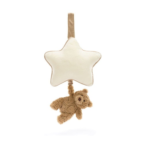 Jellycat Bartholomew Bear Musical Pull - Spoiled Sweet Boutique - Spoiled Sweet Boutique