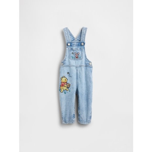 Baby Winnie The Pooh Denim Overalls