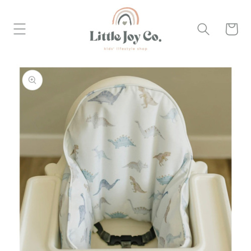 Dinosaurs IKEA Antilop Cushion Cover | Little Joy Co.