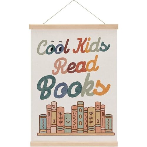 Reading Poster Hanger, Reading Nook Library Decor Wall Decor