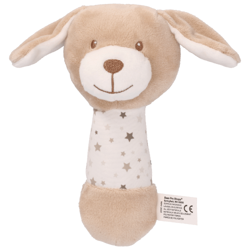 Bass Pro Shops Plush Puppy Rattle for Babies