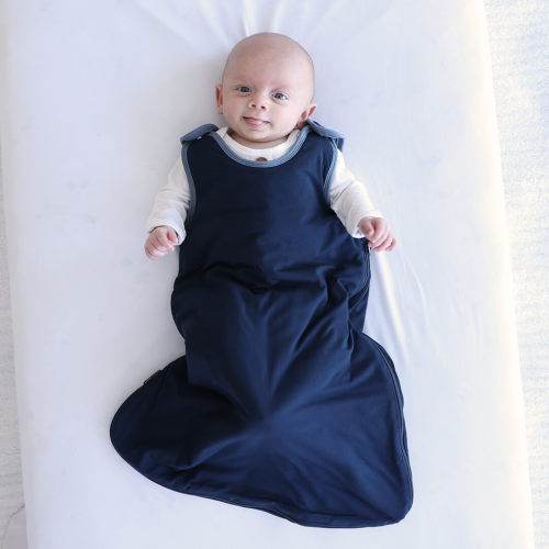 Reversible Bamboo Sleep Sack 1.0 | Dark Navy