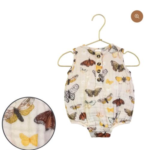 Cloud Muslin™ Bubble Romper - Amelia