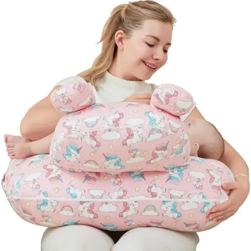 Pillow for , Breast Feeding Pillow for Mom Support, Adjustable - TikTok Shop