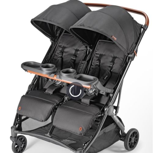 Attachable Double Stroller Snack Tray | Bombi Gear
