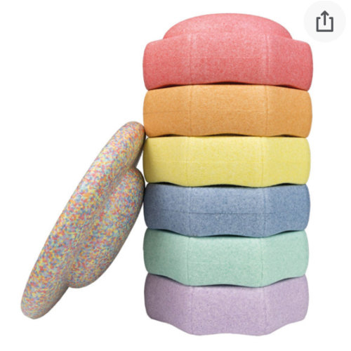 StepPebbles and FREE Balance Board | Pastel