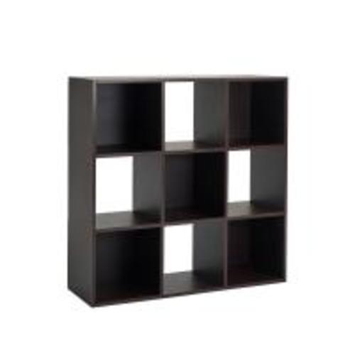 Real Home 9 Cube Organizer, Espresso