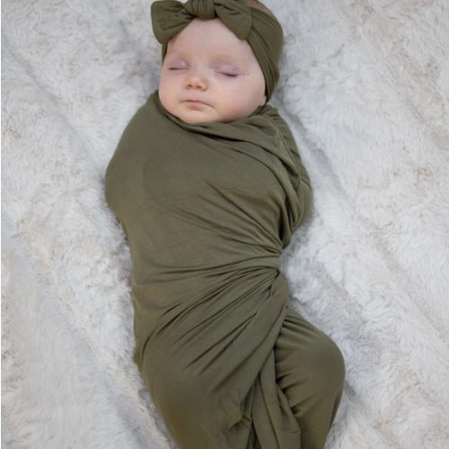 Baby Swaddle Set: Sage – Lila