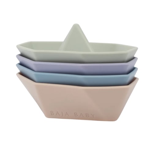 Silicone Stackable Bath Boats