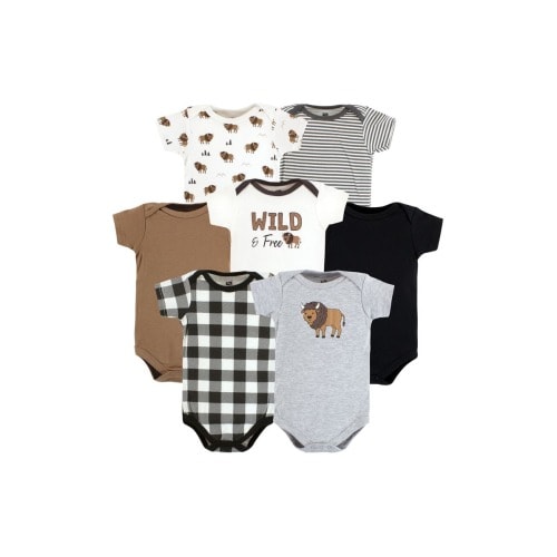 Cotton Bodysuits 7-Pack, 0-3M- Only 1 left