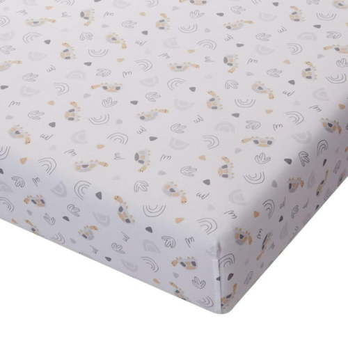George Baby Organic Cotton Single Pack Crib Sheet, 28" x 52", organic cotton - Walmart.ca
