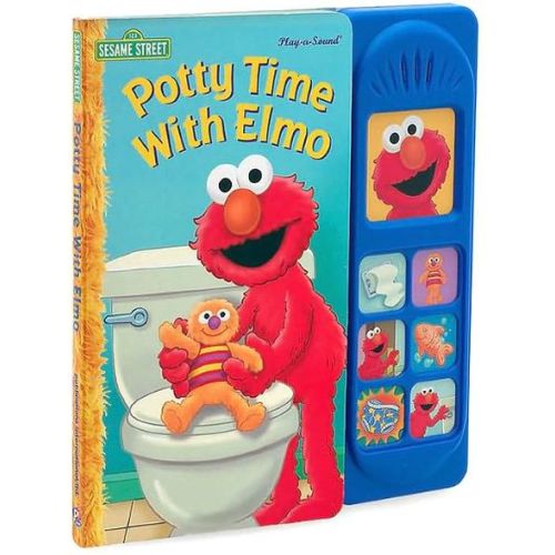 Sesame Street: Potty Time with Elmo Potty Training Sound Book | Barnes & Noble®