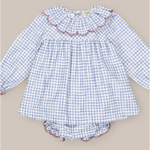 JESUSITO DE BABY IN VICHY WITH JAPAN WAVE CUEL | DOÑA CARMEN ONLINE SHOP – Doña Carmen