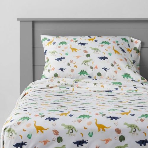 Dinosaur Microfiber Kids' Sheet Set - Pillowfort™