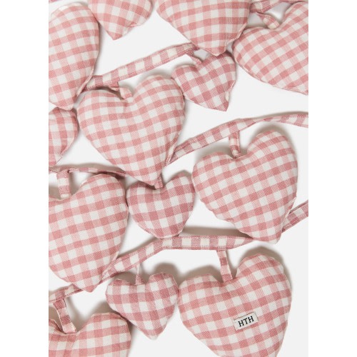MINI GINGHAM - Rosa Hearts Garland – Heather Taylor Home