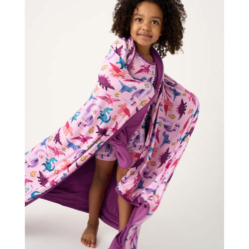 Pink Roar & Explore Large Cloud Blanket | Little Sleepies
