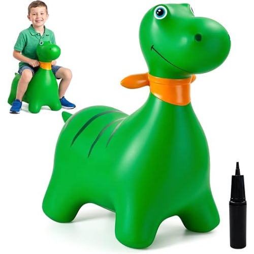 Dino Bouncy Animal Hopper | Bounce Ride-On Horse for Toddlers 18M+