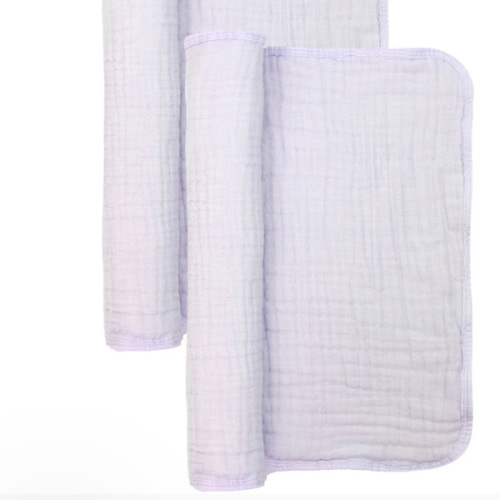 Cloud Muslin™ Burp Cloth 2 Pack - Lilac