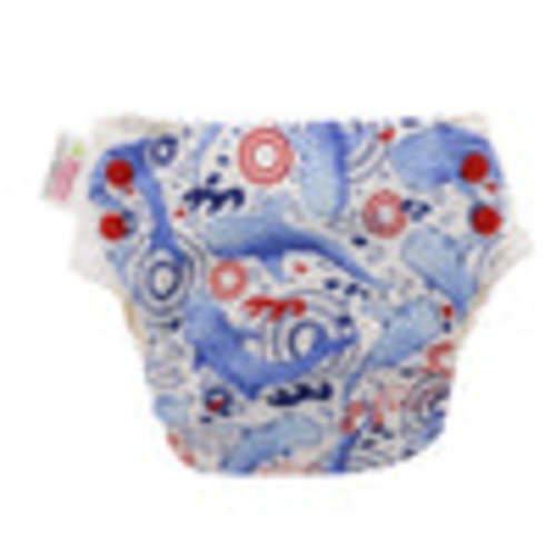 Side Snap Simplex in Organic Cotton – Blueberry & Me