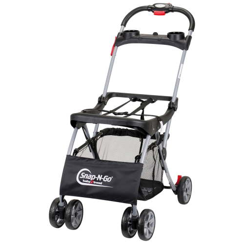 Baby Trend Snap-N-Go Universal Single Car Seat Carrier Stroller, Black