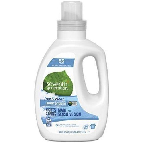 Seventh Generation Natural 53 Loads concentrated Laundry Detergent Free & Clear - 40 fl oz
