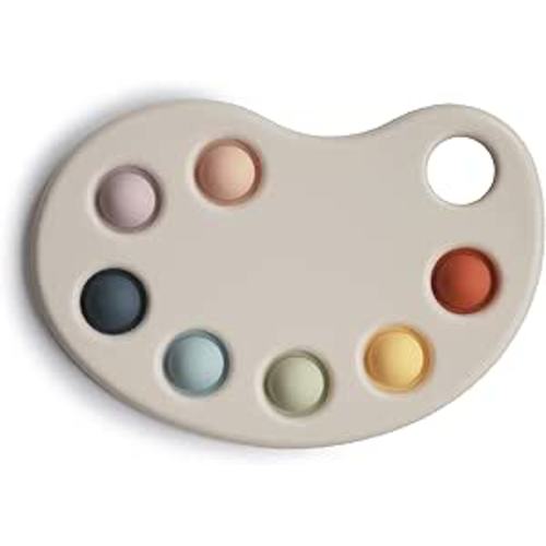 mushie Paint Palette Press Toy