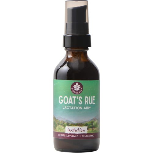 WishGarden Herbs Goat's Rue Lactation Supplement - Organic Herbal Tincture to Increase Breastmilk Supply, Fenugreek Free Lactation Supplement, Breast Milk Supply Boost, Flow, Quality & Production, 2oz