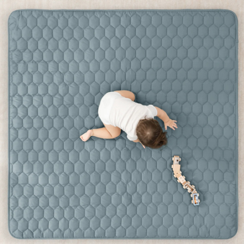Play Mat with Non-Slip Bottom in Pacific Blue – Comfy Cubs