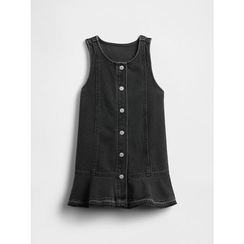 Baby & Toddler Denim Peplum Hem Dress | Gap