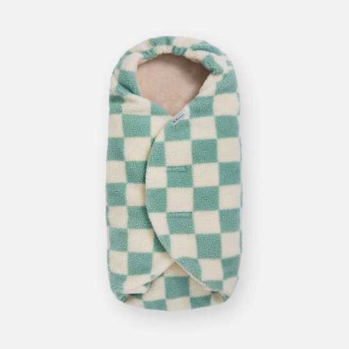 7AM Enfant Nido  - Print Checkers Mirage / Small 0-6M
