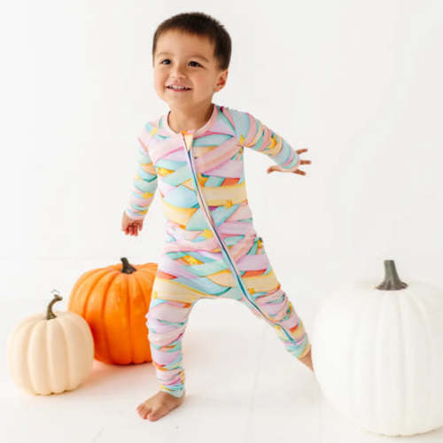 Max the Mummy Convertible Baby Pajama
