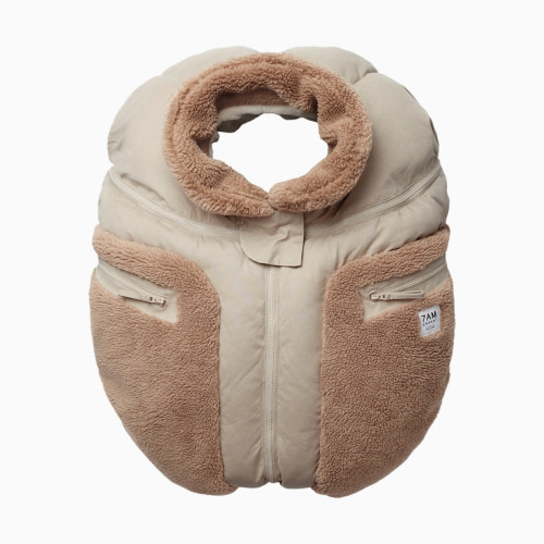 7AM Enfant Car Seat Cocoon - Cappucino Applique