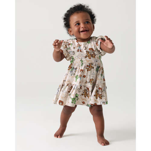 Disney & Pixar Woody's Wild West Tiered Flutter Dress